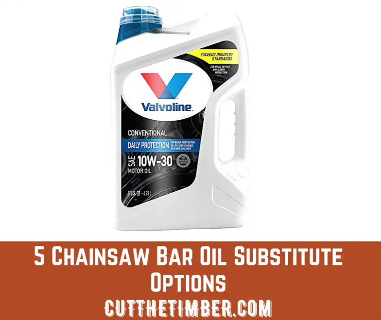 5 Chainsaw Bar Oil Substitute Options Cut The Timber