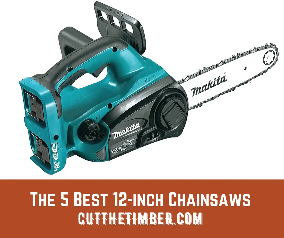 Let’s focus on chainsaws that are on the lighter end of the spectrum. These are used occasionally in general maintenance and pruning trees or shrubs. Here are the 5 best 12-inch chainsaws you could buy now.
