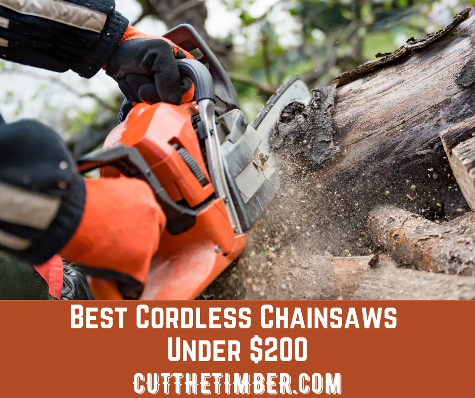 For someone who has no need to stock up a woodpile, an inexpensive chainsaw is a good bet. here are the 6 best cordless chainsaws under $200.