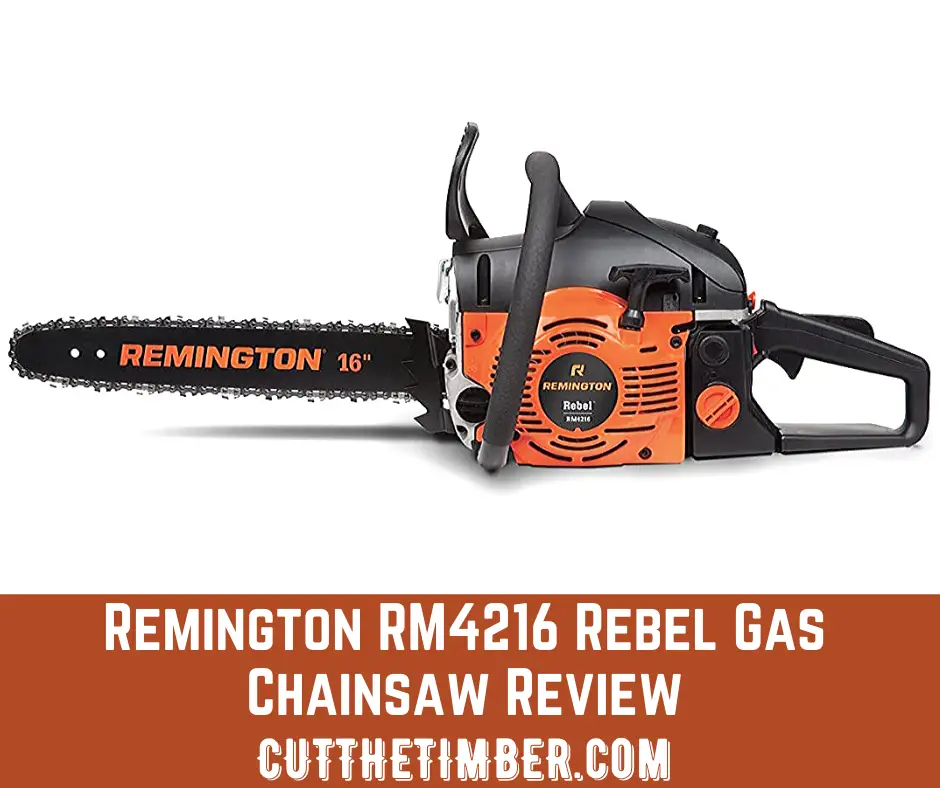 Finding a reasonable priced chainsaw is a hefty process. In this review, we’ll focus on a recognizable chainsaw, the Remington RM4216 Rebel Gas Chainsaw