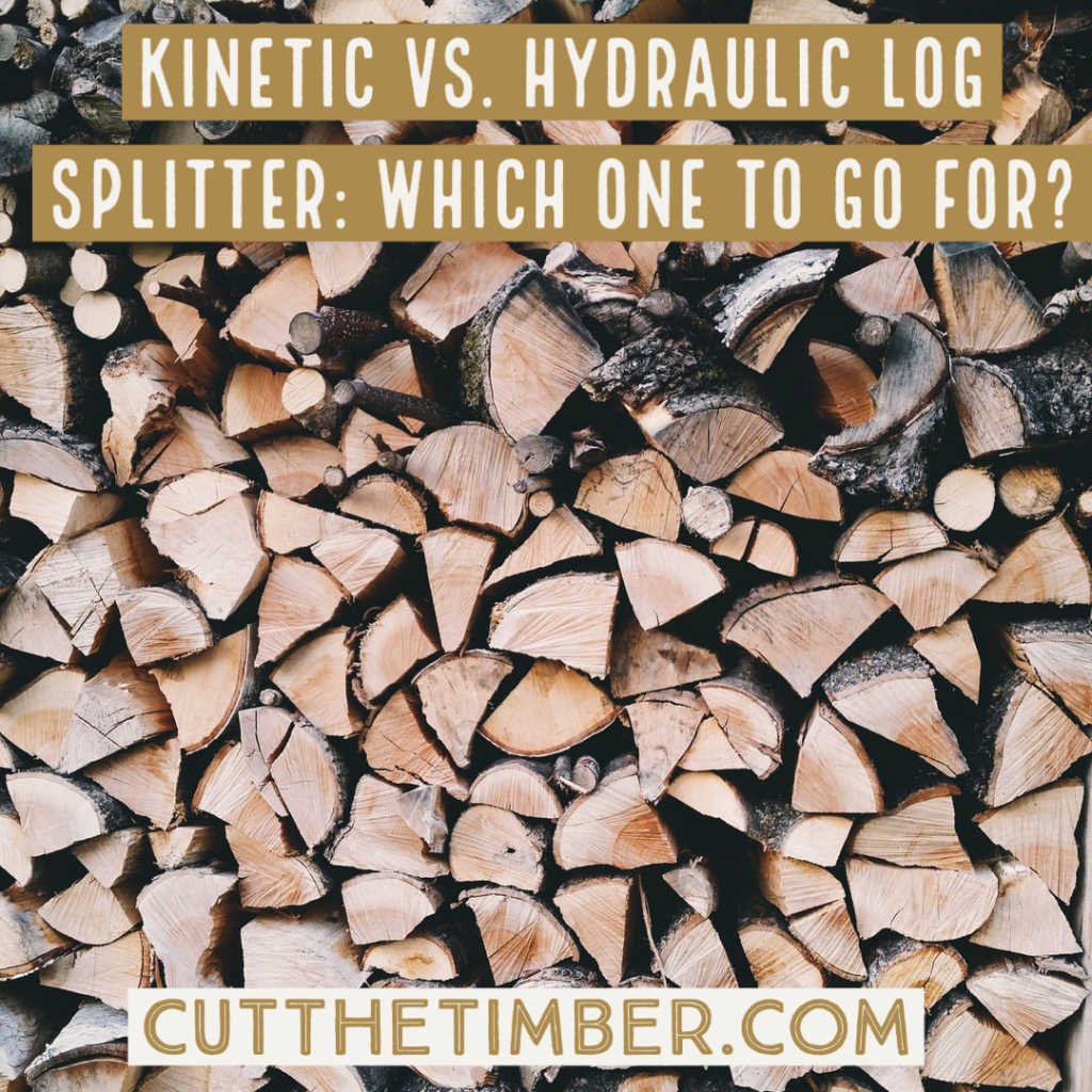 vs. Hydraulic Log Splitter The Differences Explained Cut The